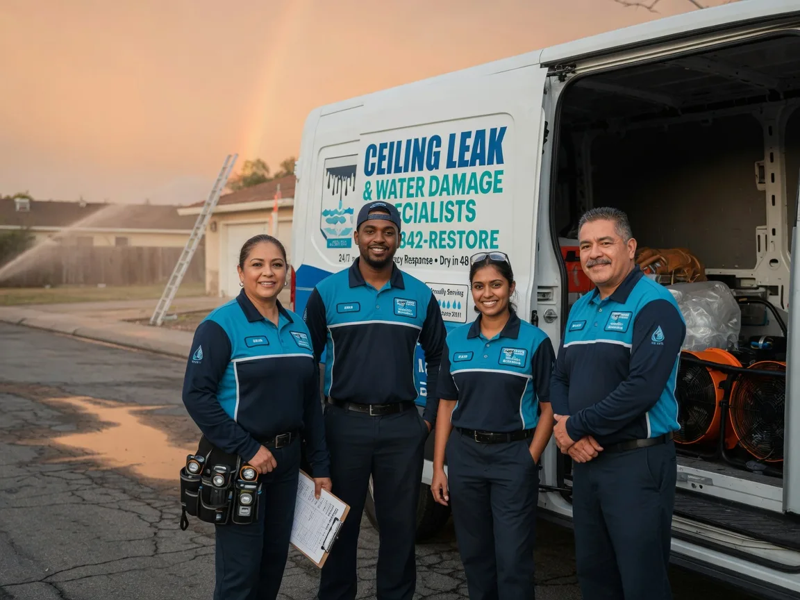 Ceiling Leak Cleanup company in Caldwell, TX